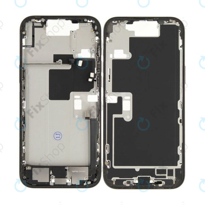 Apple iPhone 16 Pro Max - Srednji okvir + Tipke za uključivanje + Glasnoću (Black Titanium)