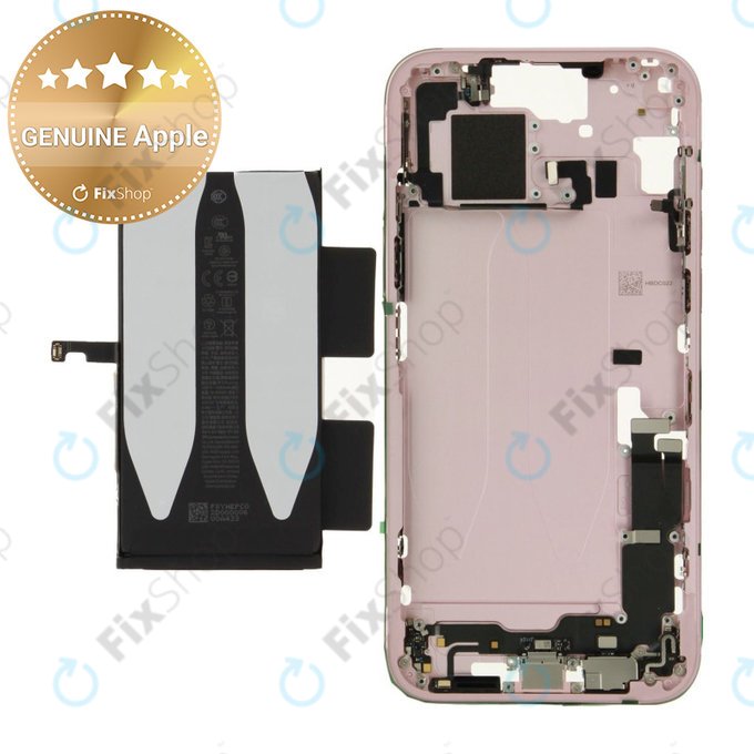 Srednji okvir s baterijom za iPhone 15 Plus | Pink | ZD076-00675 | Genuine Apple
