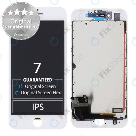 Apple iPhone 7 - LCD zaslon + zaslon osjetljiv na dodir + okvir (bijeli) Original Refurbished PRO