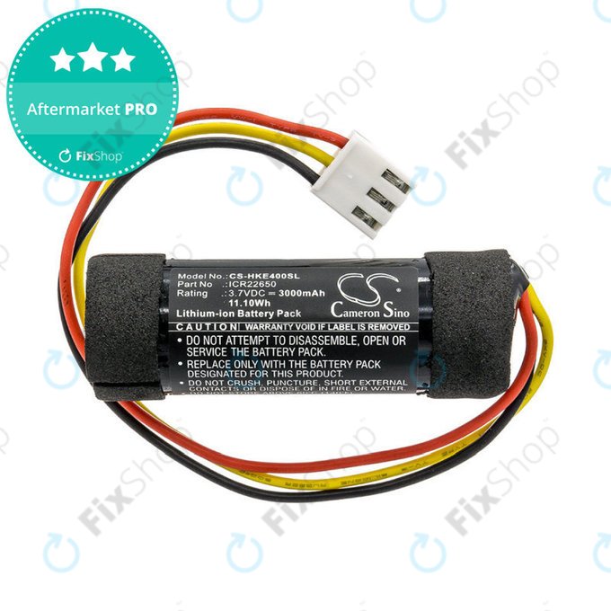 Baterija za Harman/Kardon Onyx Studio 4, 3000mAh, Li-Ion, 3.7V, ICR22650, HQ