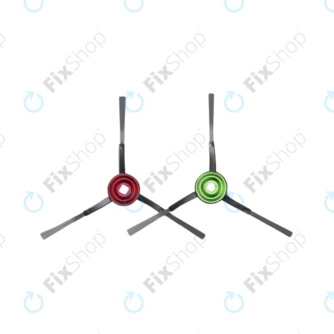 Ecovacs Deebot N-series, T-series, Ozmo-series, X-series - Bočna četka (Crna) - 2kom