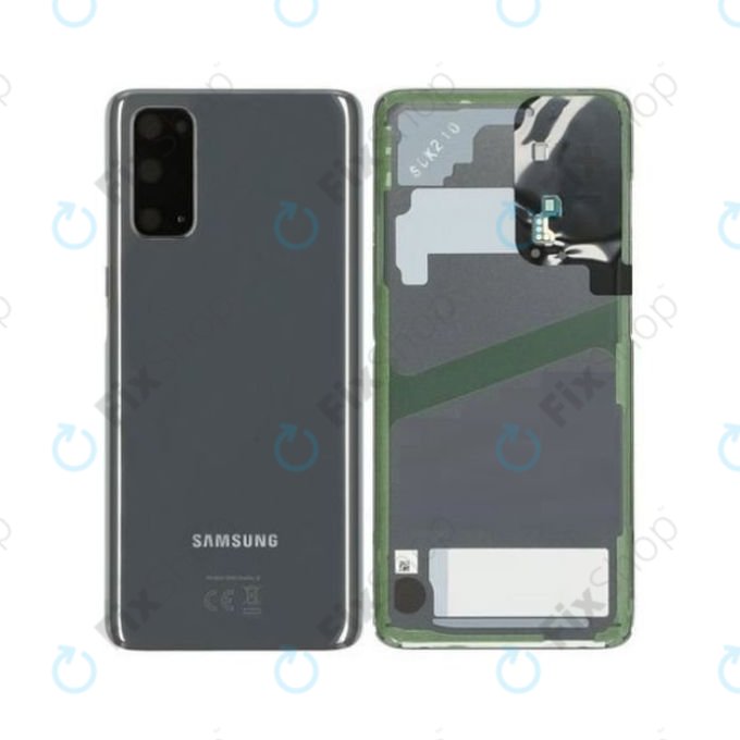 Samsung Galaxy S20 G980F - Poklopac baterije (Cosmic Grey) - GH82-22068A, GH82-21576A Originalni servisni paket