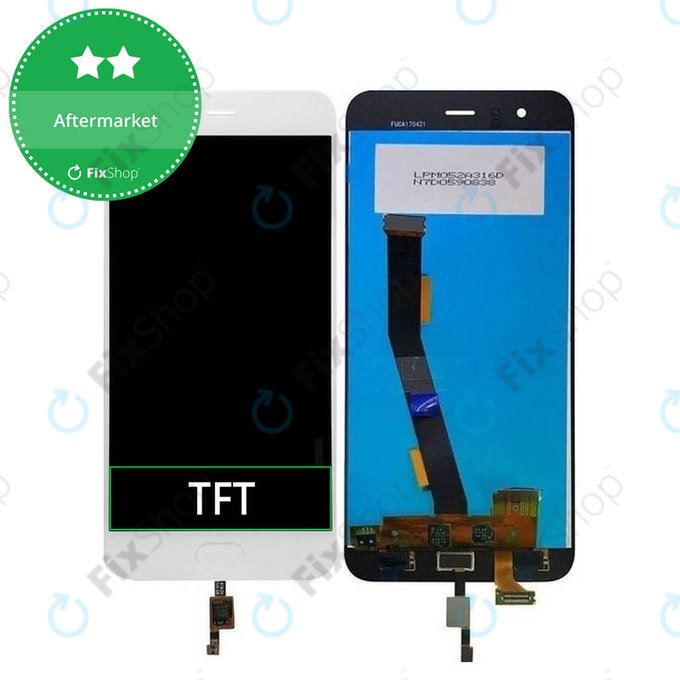 Xiaomi Mi 6 - LCD zaslon + zaslon osjetljiv na dodir (White) TFT