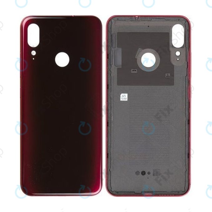 Motorola Moto E6 Plus - Poklopac baterije (tamnocrvena) - 5S58C15166 Originalni servisni paket