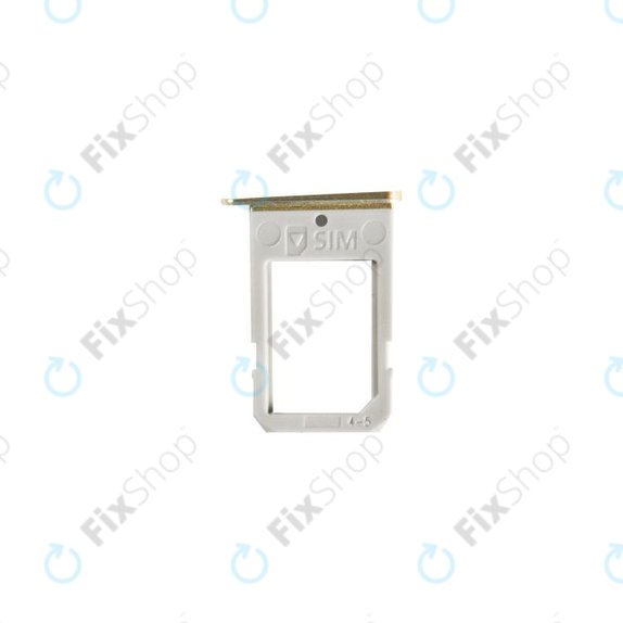 Samsung Galaxy S6 Edge G925F - SIM ladica (zlatna) Originalni servisni paket