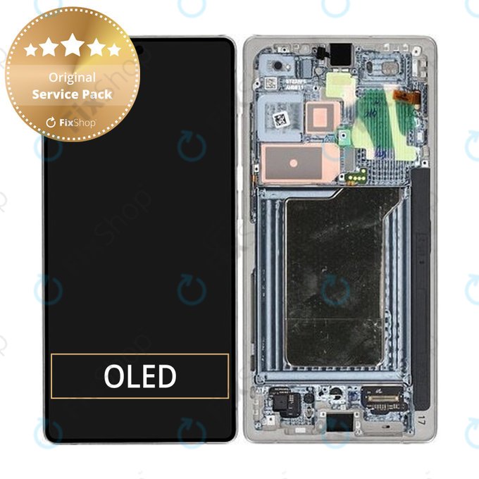 Samsung Galaxy S25 Ultra - LCD zaslon + zaslon osjetljiv na dodir + okvir (Titanium Silver) - GH82-36387A Genuine Service Pack