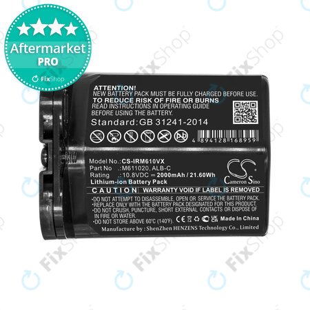 iRobot Braava jet m6 - Baterija ALB-C, M611020 2000mAh HQ