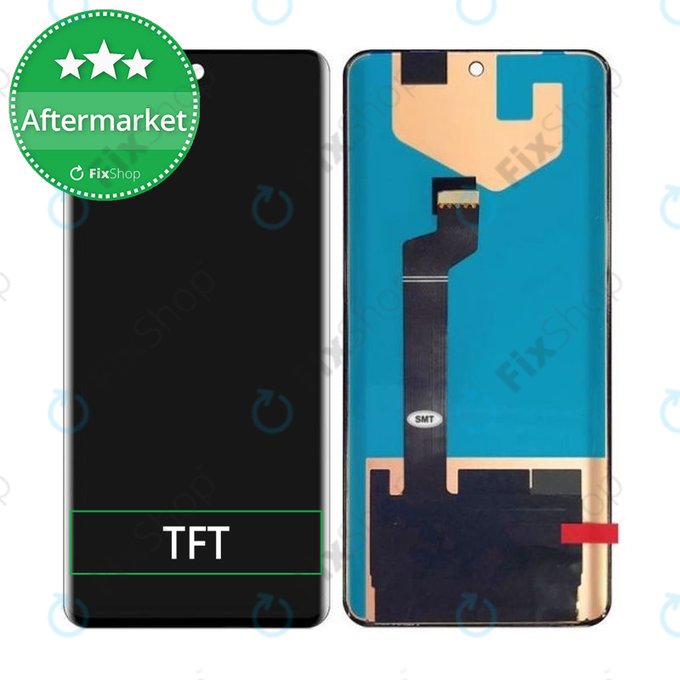 Honor 50 - LCD zaslon + staklo osjetljivo na dodir + okvir (crni)