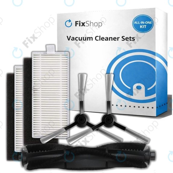 Set rezervnih dijelova za Xiaomi Viomi S9, Proscenic M7 Pro, M7 Max, M8 Pro (1x Glavna četka, 2x Filter, 2x Bočna četka)