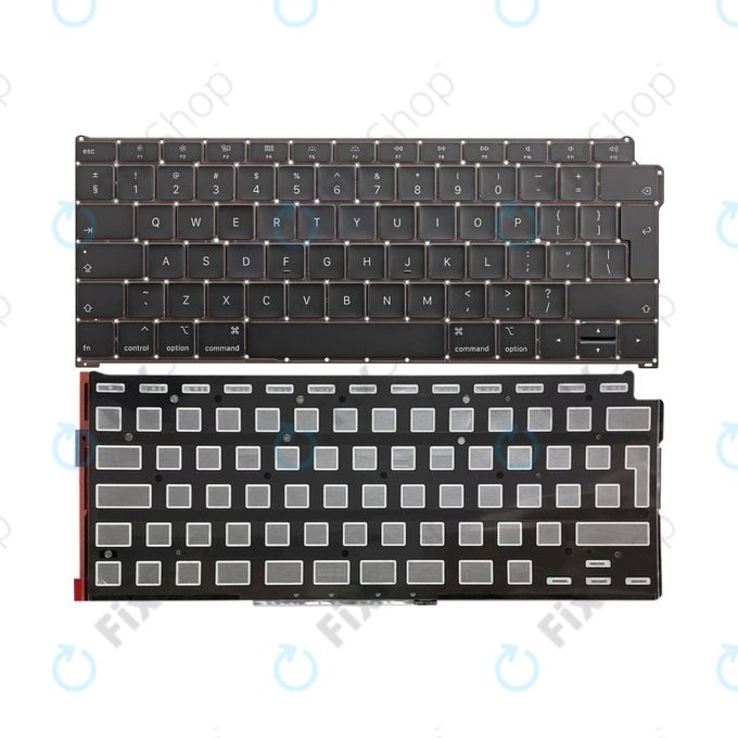 Apple MacBook Air 13" A1932 (2018 - 2019) - Tipkovnica + Podsvjetljenje UK/EU