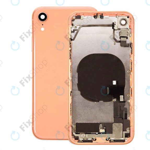 Apple iPhone XR - Stražnje Maska s malim dijelovima (koraljno)