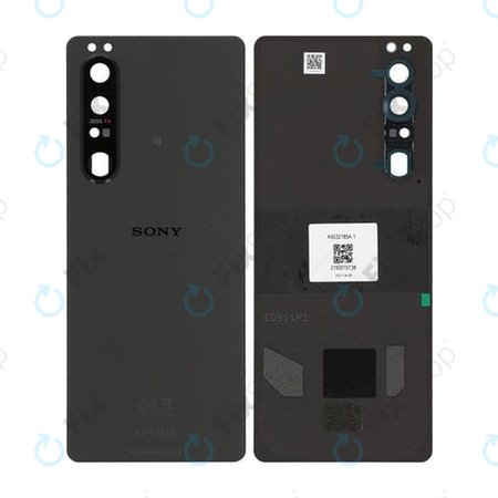 Sony Xperia 1 III - Poklopac baterije (crni) - A5032185A Originalni servisni paket