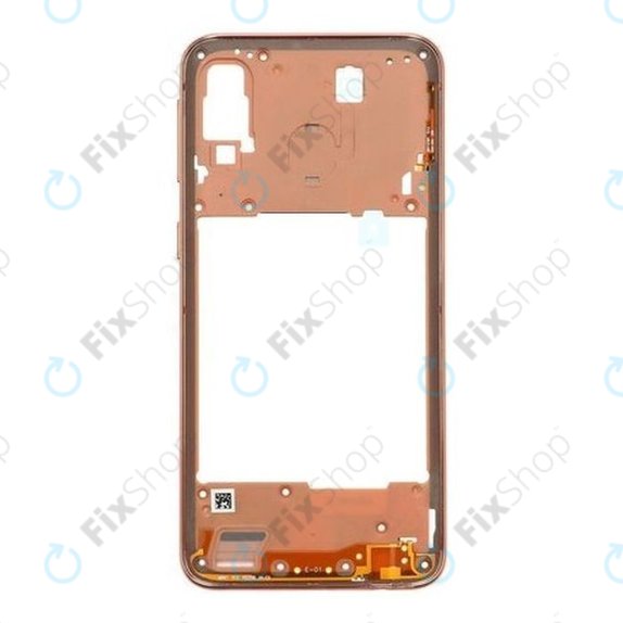 Samsung Galaxy A40 A405F - Srednji okvir (koraljni) - Originalni servisni paket GH97-22974D