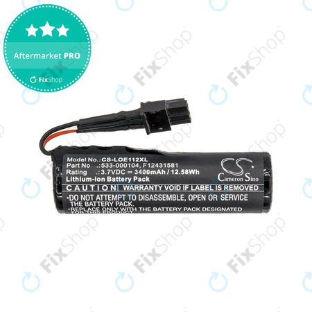 Baterija za Logitech UE Ultimate, UE MegaBoom 2, UE Kora Boom, Ears Boom 2, 3400mAh, Li-Ion, 3.7V, 533-000104, HQ