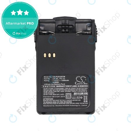 Baterija za ADI AT-46, Baojie BJUV22, Huntec HT-3688, 1200mAh, Li-Ion, 7.4V, LB-38L, HQ