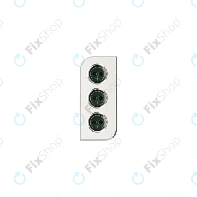 Samsung Galaxy S21 G991B - Stakleni okvir stražnje kamere (Phantom White) - GH98-46110C Originalni servisni paket