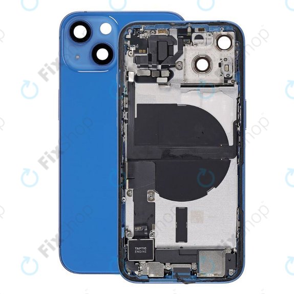 Apple iPhone 13 - Stražnje Maska s malim dijelovima (plavo)