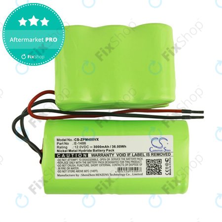 Baterija za Zepter PWC 400 Turbohandy, 3000mAh, Ni-MH, 12V, E-1486, HQ