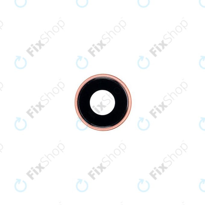 Apple iPhone XR - Leća kamere + okvir (koraljni)