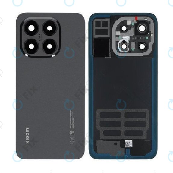 Poklopac baterije za Xiaomi 15T 5G, Black, 5600090O12A00, Genuine Service Pack