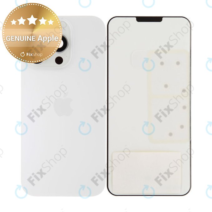 Stražnje staklo kućišta za iPhone 16 Pro | White Titanium | 661-42723 | Genuine Apple