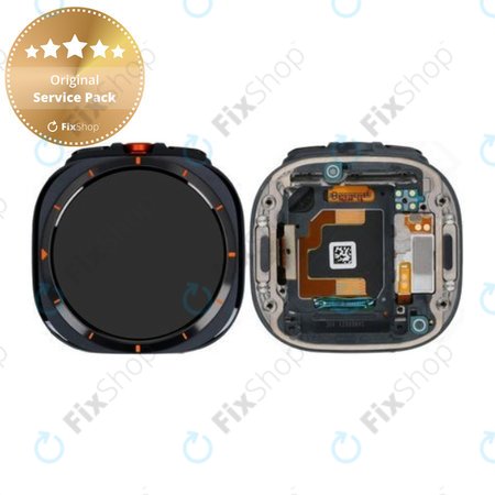 Samsung Galaxy Watch Ultra (LTE) SM-L705U - LCD zaslon + zaslon osjetljiv na dodir + okvir (Dark Grey) - GH82-35194A Genuine Service Pack