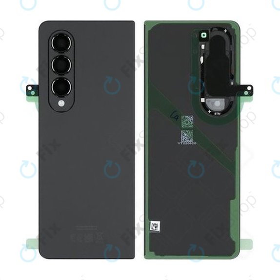 Samsung Galaxy Z Fold 4 F936B - Poklopac baterije (Phantom Black) - GH82-29254A Originalni servisni paket