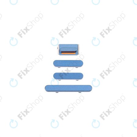 Apple iPhone 13, 13 Mini - Bočni gumbi (plavi)