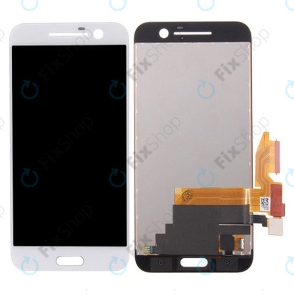 HTC 10 - LCD zaslon + zaslon osjetljiv na dodir (bijeli) Originalni servisni paket