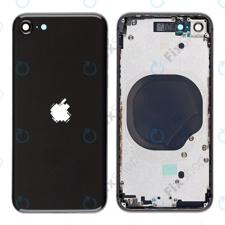 Apple iPhone SE (2. generacija 2020.) - Stražnje Maska (crno)