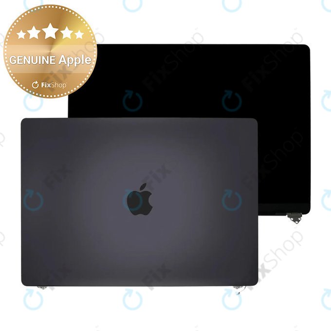 LCD zaslon za MacBook Pro 16", A3403 (2024), s prednjim staklom i pokrovom, Space Black, 661-42325, Genuine Apple