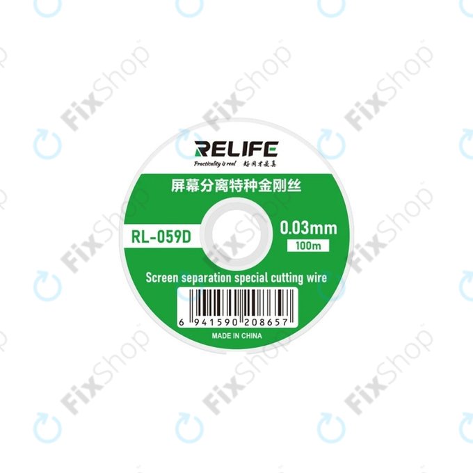 Relife RL-059D - Žica za Separaciju LCD Zaslona (0.03MM x 100M)