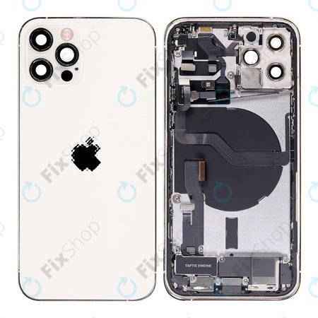 Apple iPhone 12 Pro - Stražnje Maska s malim dijelovima (srebrno)