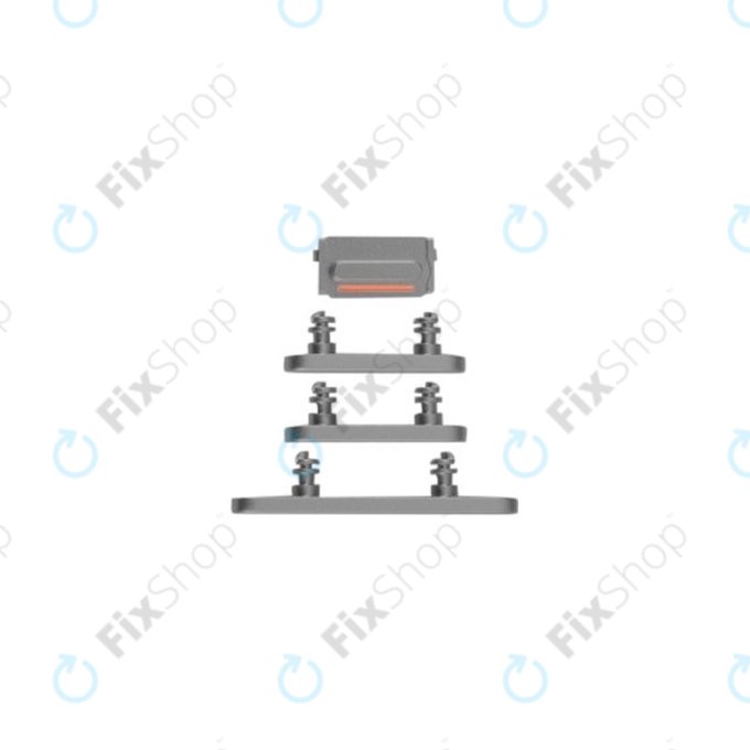 Apple iPhone 14 Pro - Bočne tipke (razmak crna)