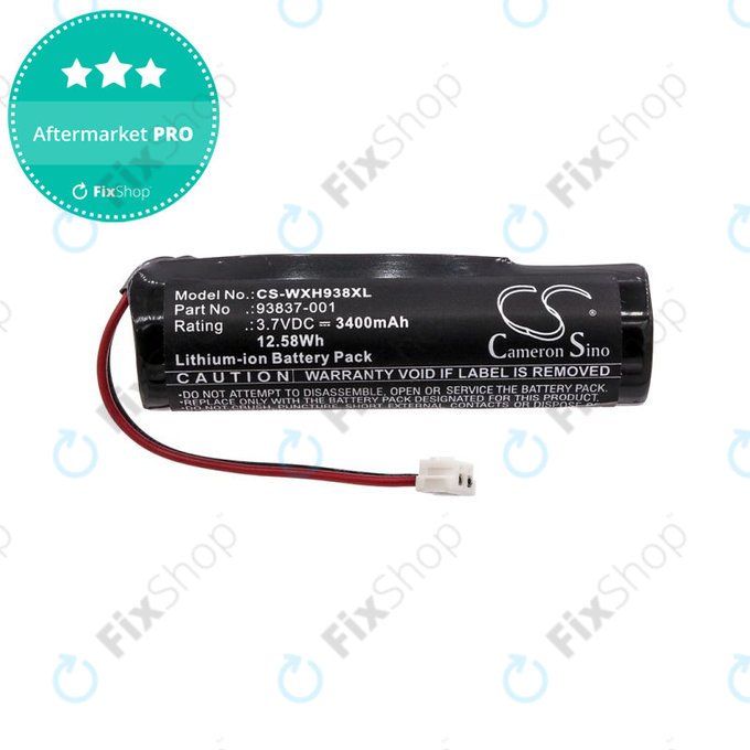 Baterija za WAHL Beretto Black Stealth, Chrome, 3400mAh, Li-Ion, 3.7V, 93837-001, HQ