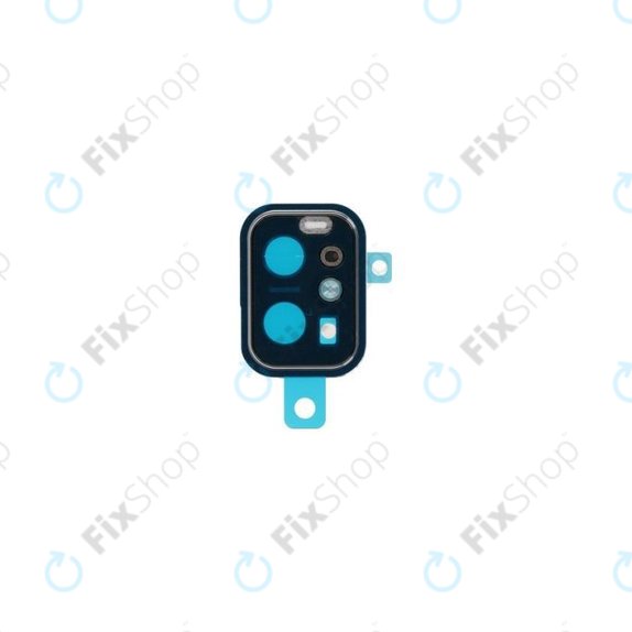 Asus ZenFone 8 - Stakleni okvir stražnje kamere (Horizon srebrna) - 13020-06381300 Originalni servisni paket
