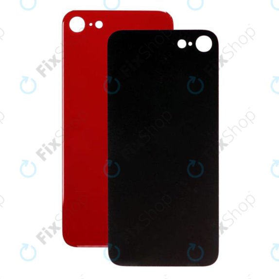 Apple iPhone SE (2. generacija 2020.) - Stražnje staklo kućišta (crveno)