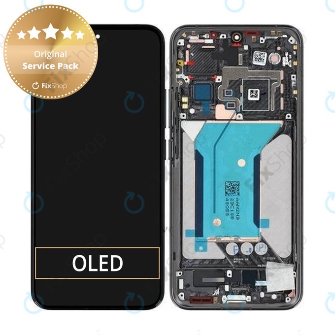 Xiaomi 14 23127PN0CC - LCD zaslon + zaslon osjetljiv na dodir + okvir (Black) - 56000400N300 Genuine Service Pack