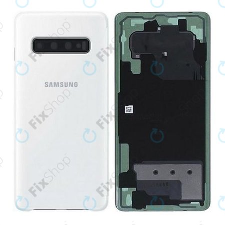 Samsung Galaxy S10 Plus G975F - Pokrov baterije (Ceramic White) - GH82-18867B Genuine Service Pack