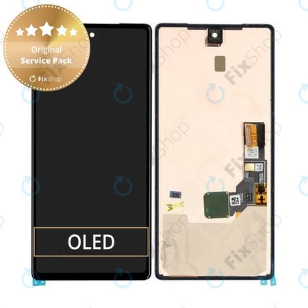 Google Pixel 7a - LCD zaslon + zaslon osjetljiv na dodir + okvir - G949-00364-00 Genuine Service Pack