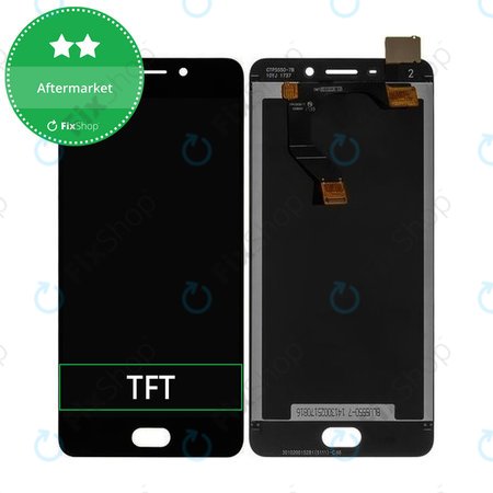 Meizu M6 Note - LCD zaslon + zaslon osjetljiv na dodir + okvir (Black) TFT