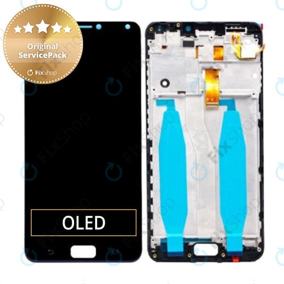 Asus ZenFone 4 Max ZC554KL (X00ID) - LCD zaslon + zaslon osjetljiv na dodir + okvir (Deepsea Black) - 90AX00I1-R20010 Genuine Service Pack