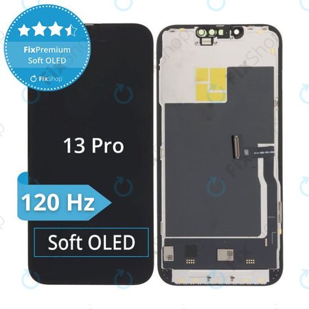 Apple iPhone 13 Pro - LCD zaslon + zaslon osjetljiv na dodir + okvir Soft OLED FixPremium 120Hz