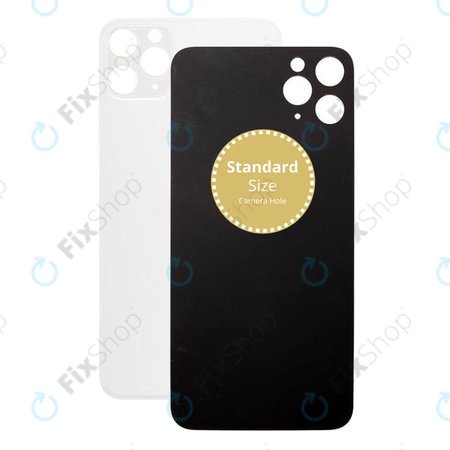 Apple iPhone 11 Pro Max - Stražnje staklo kućišta (Silver)