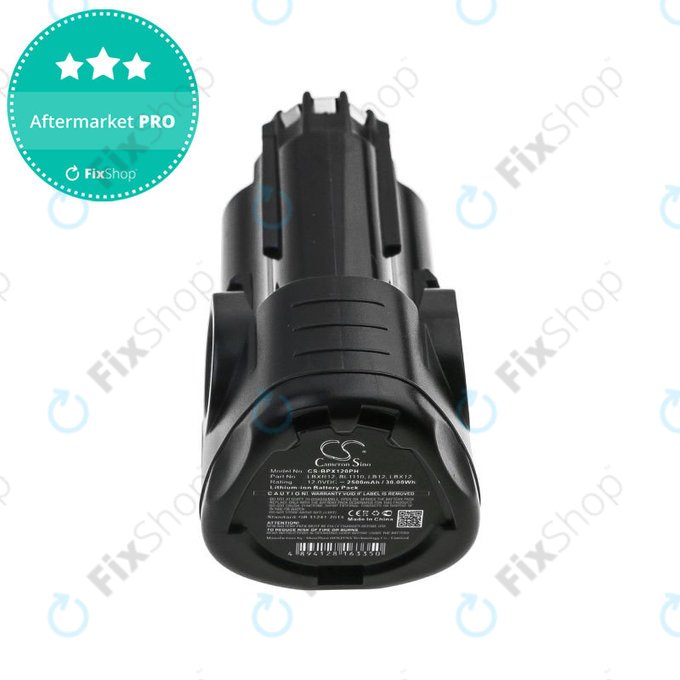 Baterija za Black & Decker EGBL108, BDCDMT112, 2500mAh, Li-Ion, 12V, LBXR12, BL1310, BL1510, LB12, HQ