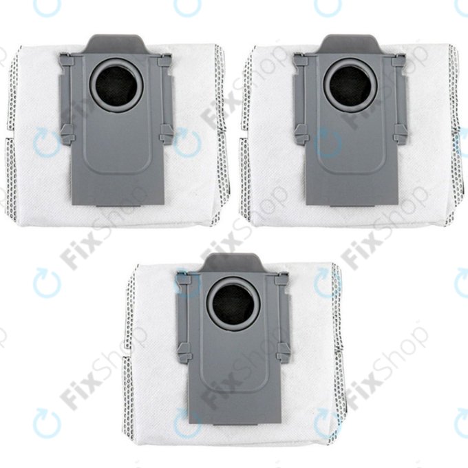 Vrećica za prašinu, 3 kom, Aktivni ugljen za Xiaomi Roborock Q-series
