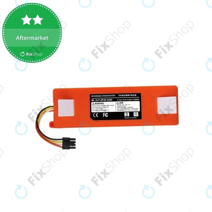 Xiaomi Roborock E-series, Q-series, S-series - Baterija XJT-2P4S-5200 Li-Ion 14.4V 5200mAh