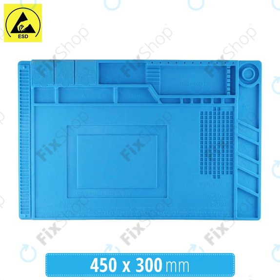 ESD antistatički silikonski jastučić otporan na toplinu - 45 x 30cm