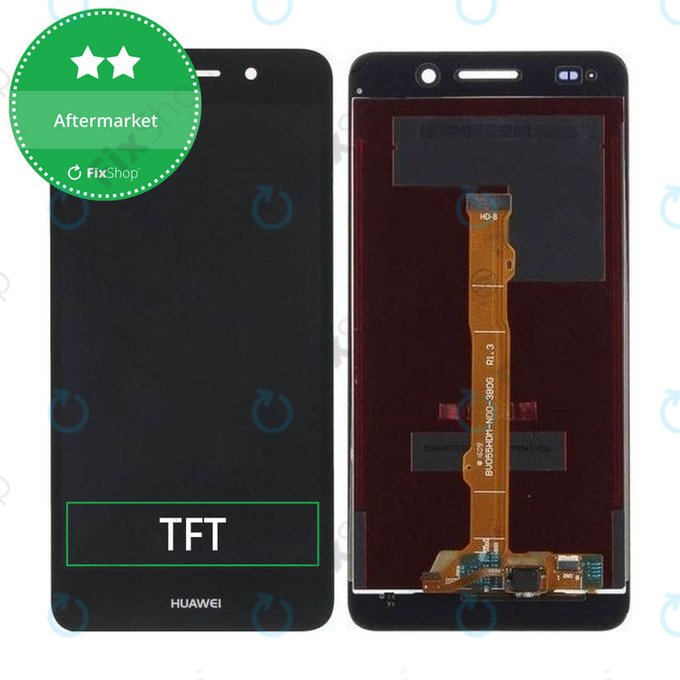 Huawei Y6 II, Honor 5A - LCD zaslon + zaslon osjetljiv na dodir (Black) TFT