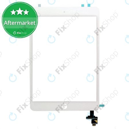 Apple iPad Mini, Mini 2 - Zaslon osjetljiv na dodir + IC konektor (bijeli)